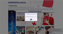 Desktop Screenshot of horoskoposobisty.com